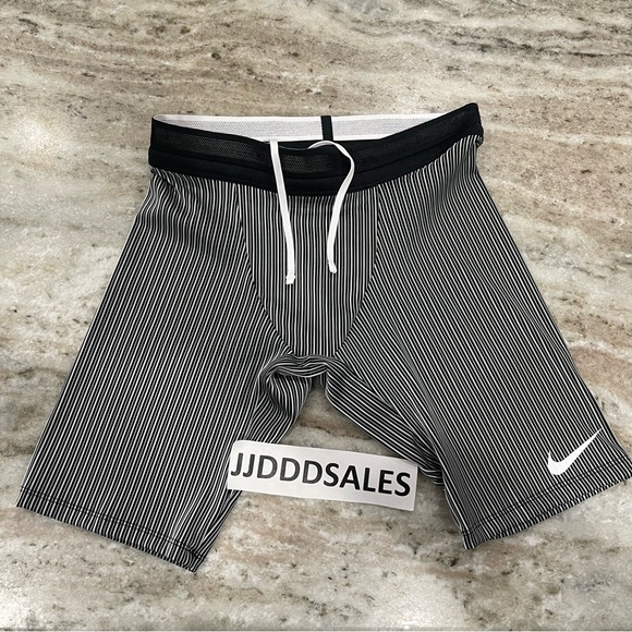Nike Pro Elite Half Tights Running Shorts AO8152-010 MADE IN USA Men’s Sz M NEW - Picture 1 of 7